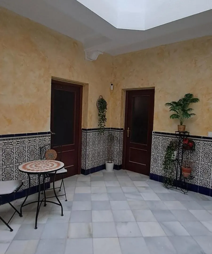 Patio Andalusi Junto A La Vina Lägenhet Cádiz Spanien